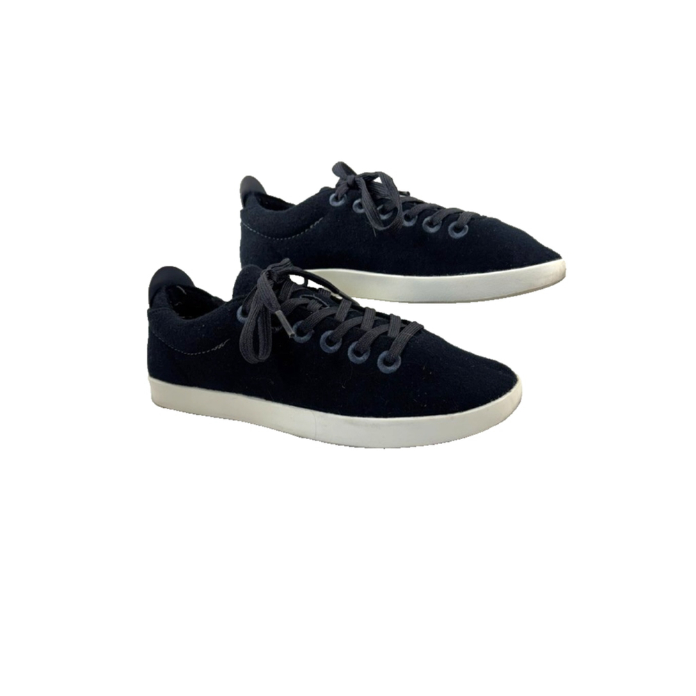 Allbirds Pipers WP Running Shoes Sneaker Black Merino Wool Women's Size 8